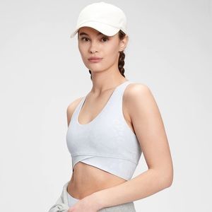 NWOT GapFit Sculpt Medium Impact Wrap Front Sports Bra
